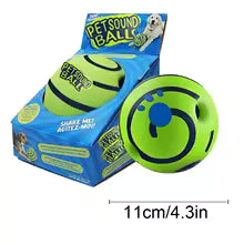 Interactive Dog Toy Wobble Wag Giggle Glow Ball with Sounds