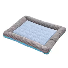Cooling Dog Mat Ice Silk Pet Bed Breathable Washable Small Large