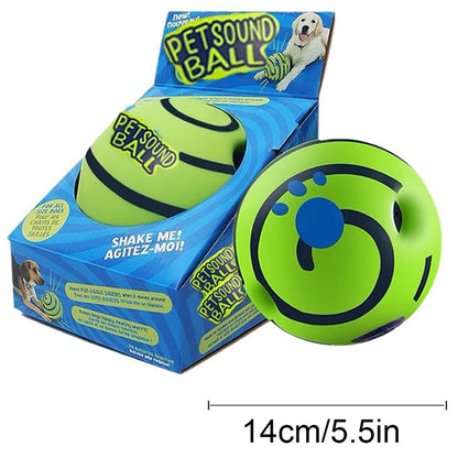Interactive Dog Toy Wobble Wag Giggle Glow Ball with Sounds