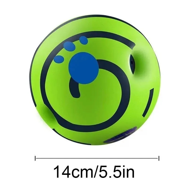 Interactive Dog Toy Wobble Wag Giggle Glow Ball with Sounds