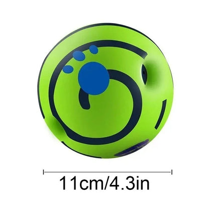 Interactive Dog Toy Wobble Wag Giggle Glow Ball with Sounds